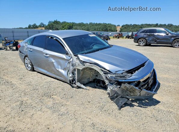 1HGCV1F17KA006848 2019 HONDA ACCORD Silver წინა მარჯვენა