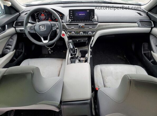 1HGCV1F17KA026825 2019 HONDA ACCORD Синий Вид панели приборов