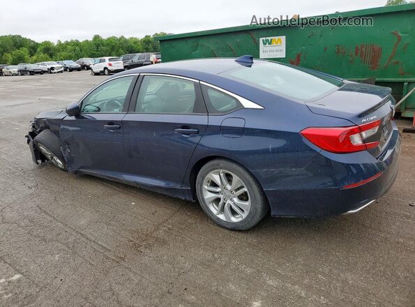 1HGCV1F17KA026825 2019 HONDA ACCORD Синий Задняя левая четверть