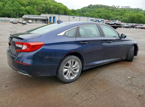 1HGCV1F17KA026825 2019 HONDA ACCORD Синий Задняя правая четверть