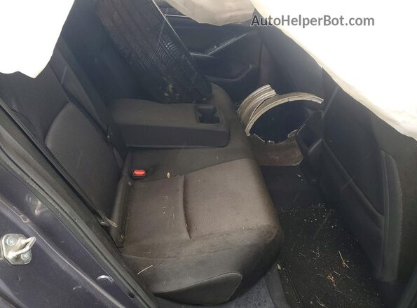 1HGCV1F17KA043706 2019 HONDA ACCORD Серый Вид задних сидений