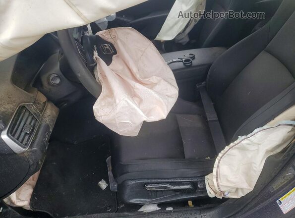 1HGCV1F17KA043706 2019 HONDA ACCORD Серый Вид салона спереди