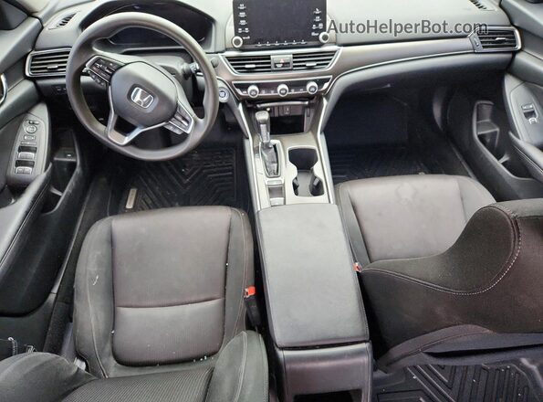 1HGCV1F17KA090976 2019 HONDA ACCORD White Dashboard view