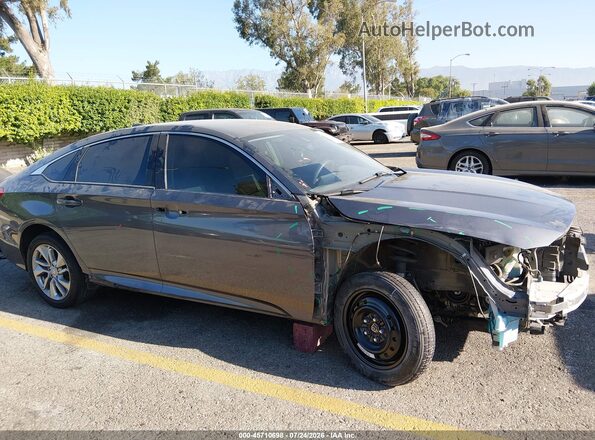 1HGCV1F17KA099127 2019 HONDA ACCORD Gray 