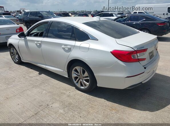 1HGCV1F17KA107257 2019 HONDA ACCORD White Задня ліва чверть