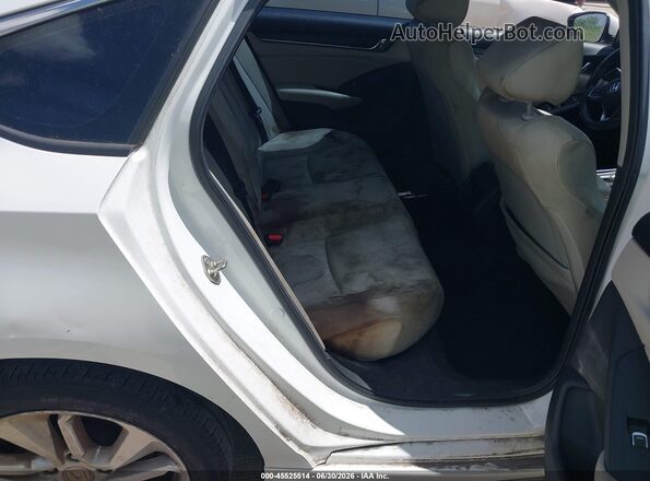 1HGCV1F17KA107257 2019 HONDA ACCORD White Вид наклейки з VIN-кодом
