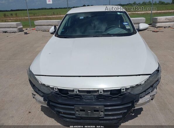 1HGCV1F17KA107257 2019 HONDA ACCORD White Вид щитка приладів