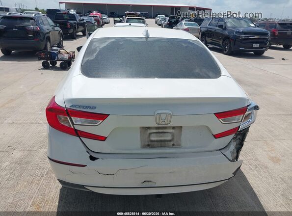 1HGCV1F17KA107257 2019 HONDA ACCORD White 
