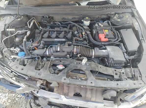1HGCV1F17KA123457 2019 HONDA ACCORD Black Սալոնի հետևի տեսք
