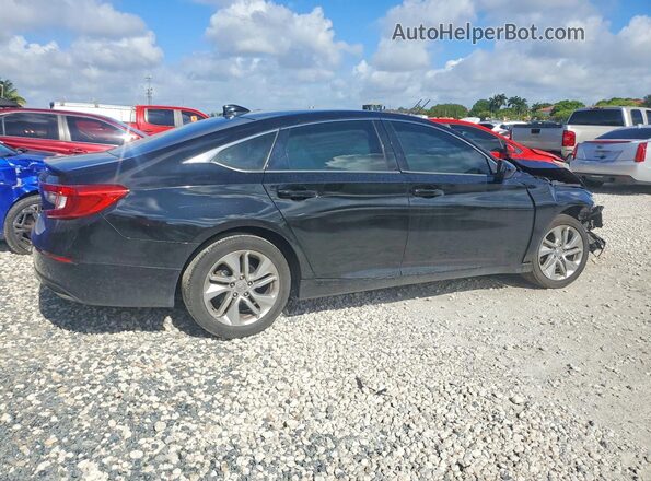 1HGCV1F17KA123457 2019 HONDA ACCORD Black Հետևի աջ