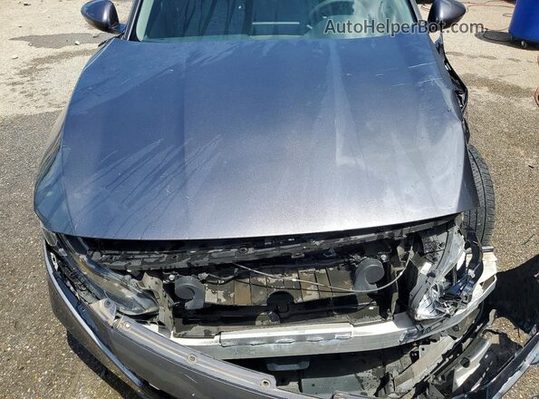 1HGCV1F17KA138850 2019 HONDA ACCORD Gray Սալոնի հետևի տեսք