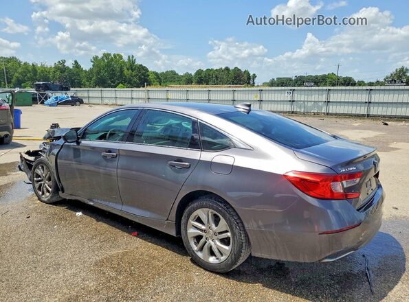 1HGCV1F17KA138850 2019 HONDA ACCORD Gray Հետևի ձախ