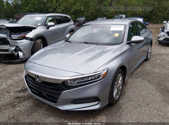 1HGCV1F17KA140419 2019 HONDA ACCORD Silver Front left