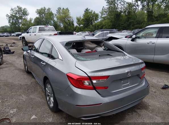 1HGCV1F17KA140419 2019 HONDA ACCORD Silver Rear left