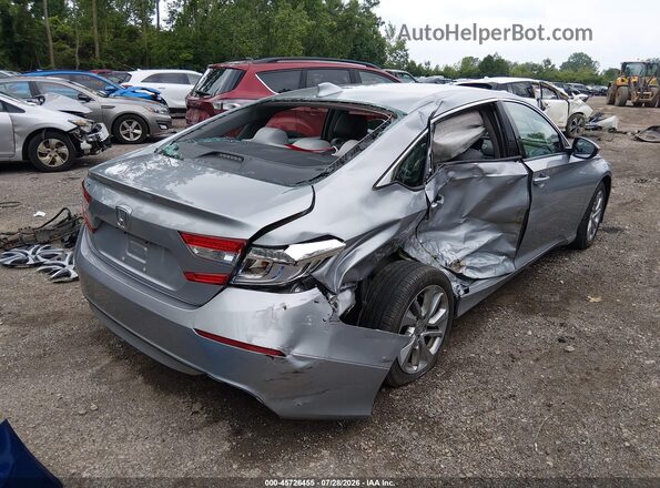 1HGCV1F17KA140419 2019 HONDA ACCORD Silver Front view