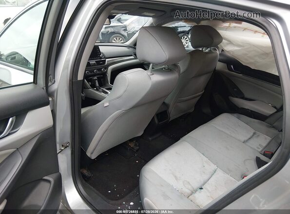 1HGCV1F17KA140419 2019 HONDA ACCORD Silver VIN sticker view