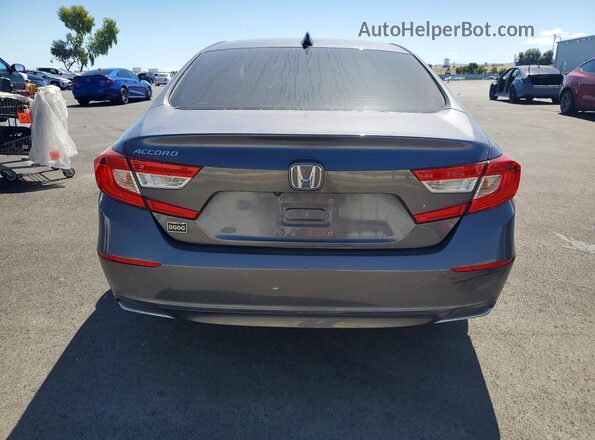 1HGCV1F17KA167099 2019 HONDA ACCORD Черный Вид сзади