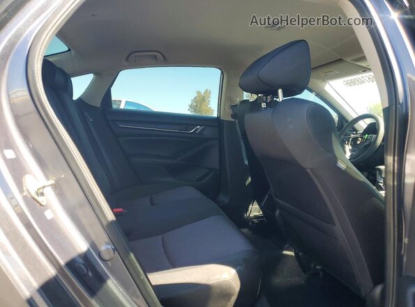 1HGCV1F17KA167099 2019 HONDA ACCORD Черный Вид задних сидений