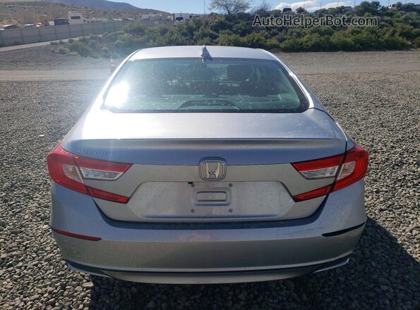 1HGCV1F17LA037695 2020 HONDA ACCORD Silver Հետևի տեսք