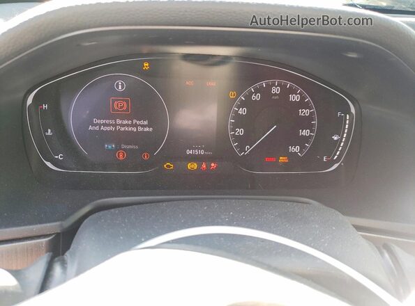 1HGCV1F17LA037695 2020 HONDA ACCORD Silver Սարքավորումների վահանակի տեսք