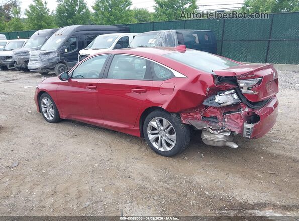 1HGCV1F17LA048079 2020 HONDA ACCORD Красный Задняя левая четверть