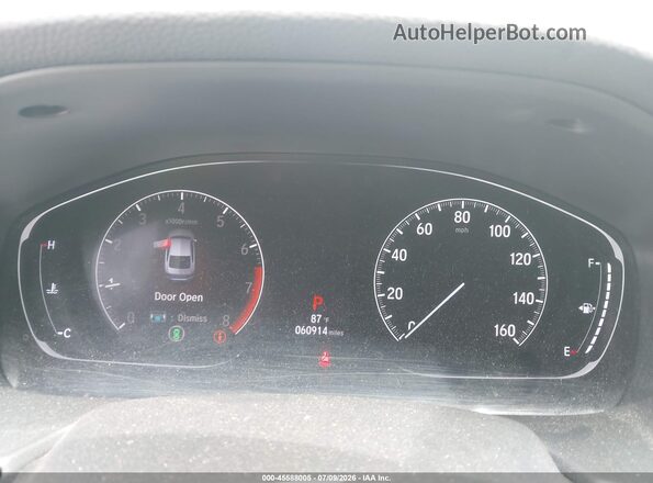 1HGCV1F17LA048079 2020 HONDA ACCORD Красный Вид задних сидений