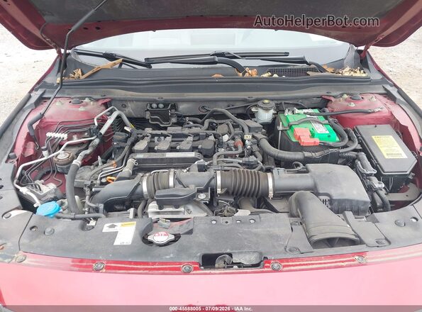 1HGCV1F17LA048079 2020 HONDA ACCORD Красный Вид сзади