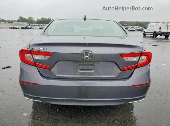 1HGCV1F17LA052553 2020 HONDA ACCORD Gray უკანა ხედი
