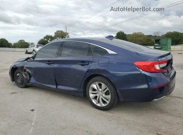 1HGCV1F17LA106837 2020 HONDA ACCORD Blue Հետևի ձախ