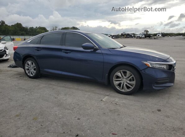 1HGCV1F17LA106837 2020 HONDA ACCORD Blue Առջևի աջ