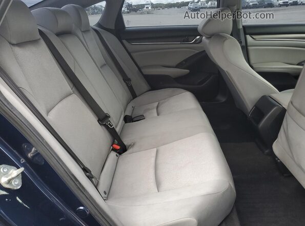 1HGCV1F17LA106837 2020 HONDA ACCORD Blue Հետևի նստատեղերի տեսք