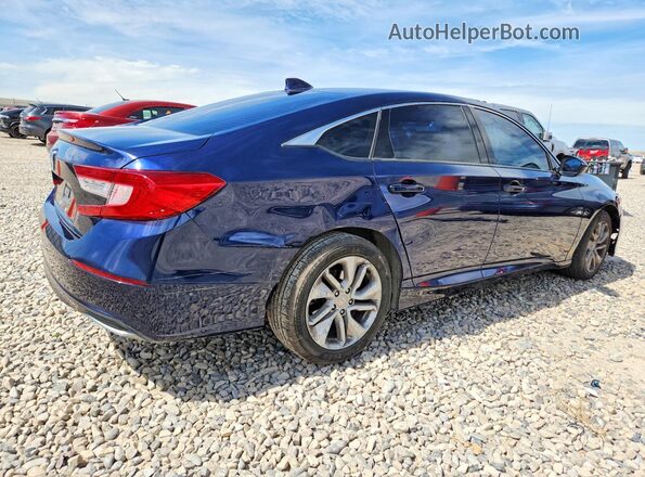 1HGCV1F17LA120494 2020 HONDA ACCORD Blue Trasero derecho