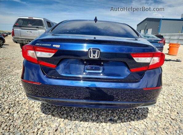 1HGCV1F17LA120494 2020 HONDA ACCORD Blue Vista trasera