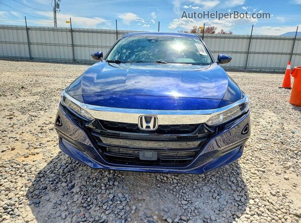 1HGCV1F17LA120494 2020 HONDA ACCORD Blue Vista frontal