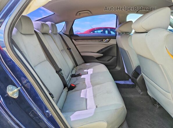 1HGCV1F17LA120494 2020 HONDA ACCORD Blue Vista de los asientos traseros