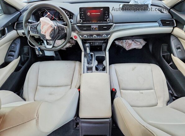 1HGCV1F17LA123668 2020 HONDA ACCORD White Vista del salpicadero