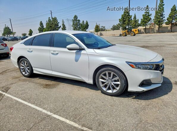 1HGCV1F17MA069452 2021 HONDA ACCORD White წინა მარჯვენა