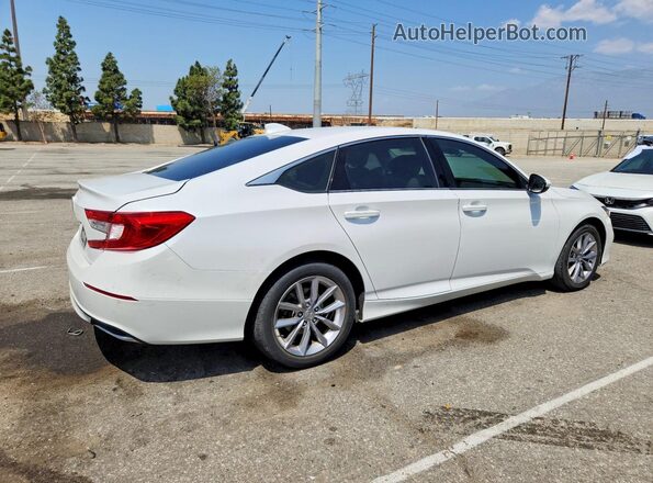 1HGCV1F17MA069452 2021 HONDA ACCORD White უკანა მარჯვენა