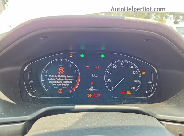 1HGCV1F17MA069452 2021 HONDA ACCORD White ხელსაწყოთა პანელის ხედი