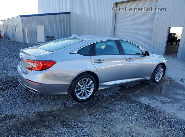 1HGCV1F17MA106158 2021 HONDA ACCORD Серебряный Задняя правая четверть