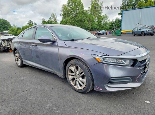 1HGCV1F18JA031210 2018 HONDA ACCORD Gray წინა მარჯვენა