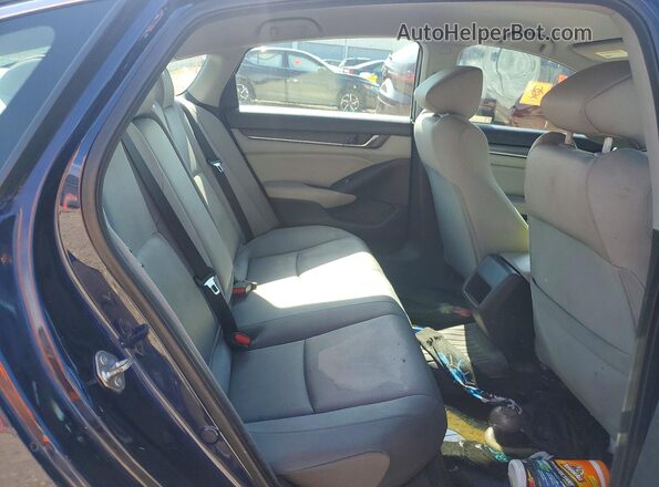 1HGCV1F18JA123045 2018 HONDA ACCORD Blue Vista de los asientos traseros