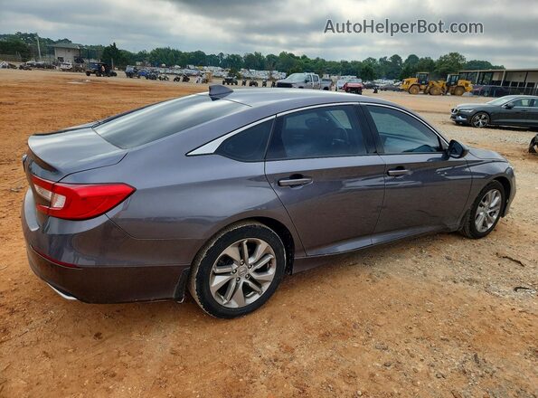 1HGCV1F18KA169864 2019 HONDA ACCORD Серый Задняя правая четверть