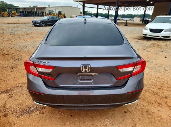 1HGCV1F18KA169864 2019 HONDA ACCORD Серый Вид сзади