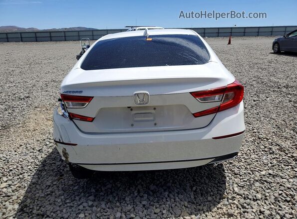 1HGCV1F18KA173011 2019 HONDA ACCORD White Հետևի տեսք