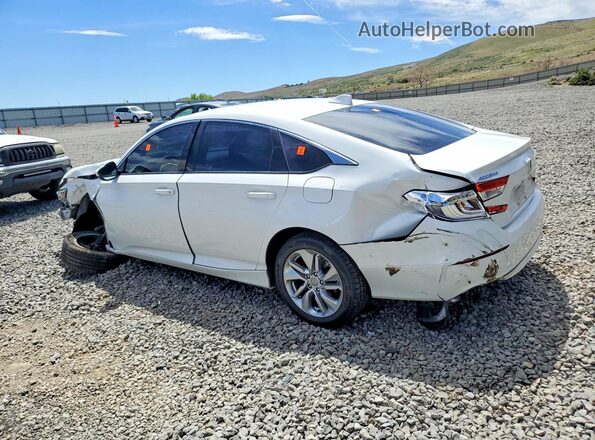 1HGCV1F18KA173011 2019 HONDA ACCORD White Հետևի ձախ