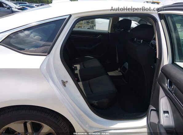 1HGCV1F18KA176927 2019 HONDA ACCORD White VIN კოდის სტიკერის ხედი