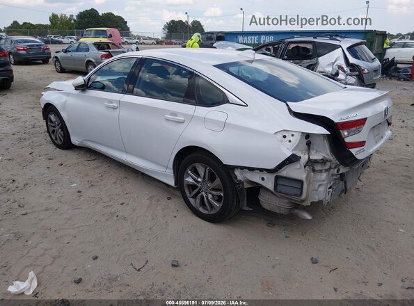 1HGCV1F18KA176927 2019 HONDA ACCORD White უკანა მარცხენა