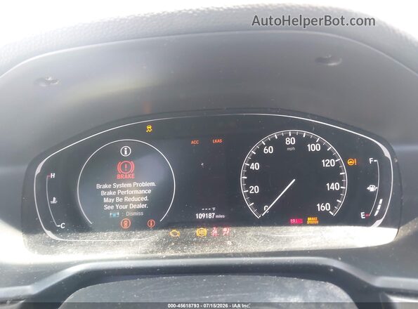 1HGCV1F18LA049869 2020 HONDA ACCORD Gray Widok tylnych siedzeń
