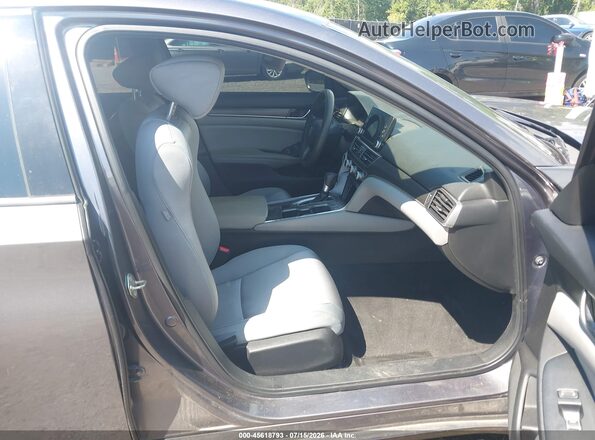 1HGCV1F18LA049869 2020 HONDA ACCORD Gray Widok wnętrza z przodu